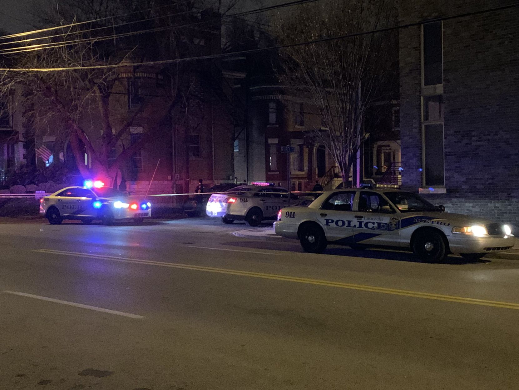 Broadway and Baxter shooting scene